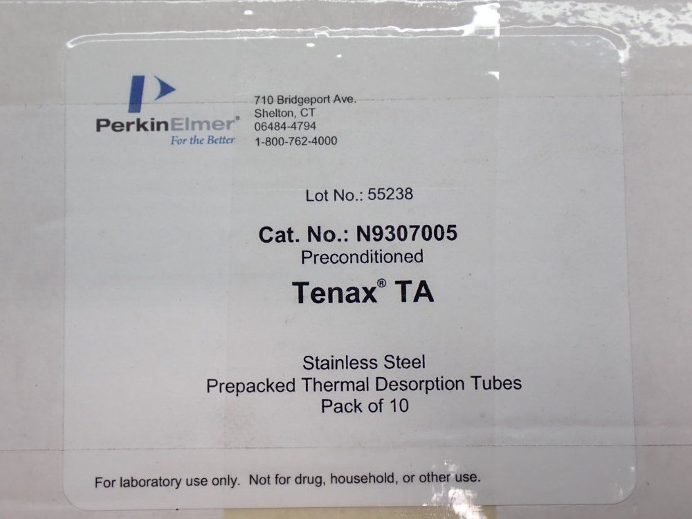 Perkin-elmer Max Temp. 350 °c Prepacked Thermal Desorption Sample Tubes 1 Box Of 11 - N9307005