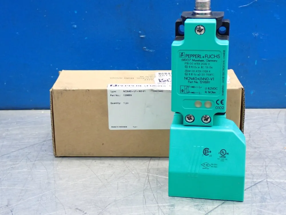 Pepper+fuchs Inductive Sensor - Ncn40-u1-n0-v1