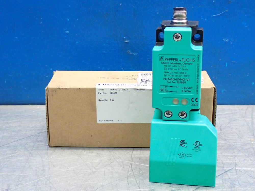 Pepper+fuchs Inductive Sensor - Ncn40-u1-n0-v1