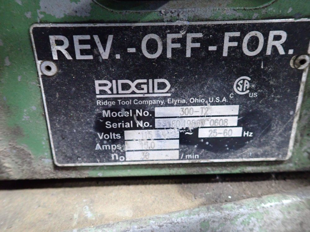 Ridgid Portable Pipe Threader - 300-t2