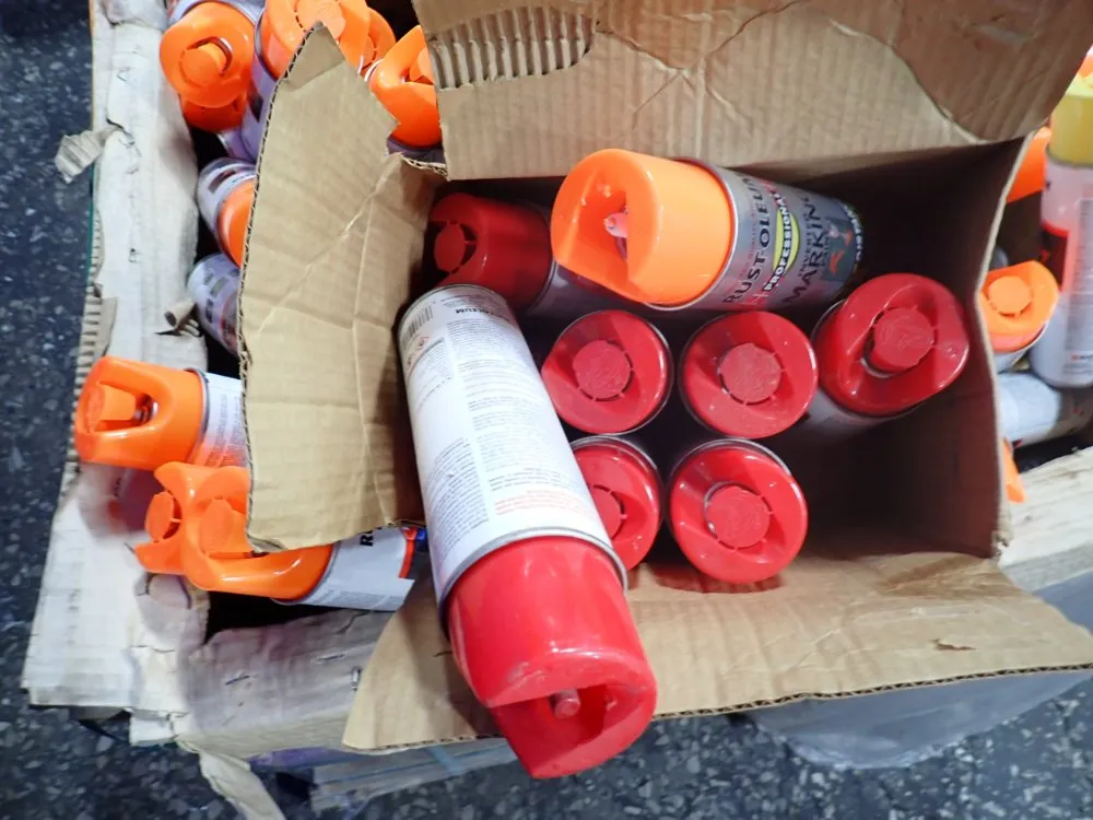 Rust-oleum Paint Marking Cans