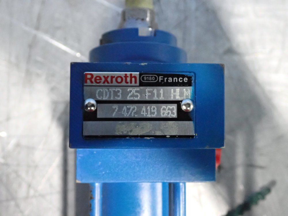 Rexroth Hydraulic Cylinder - Cdt3 25 F11 Hlm