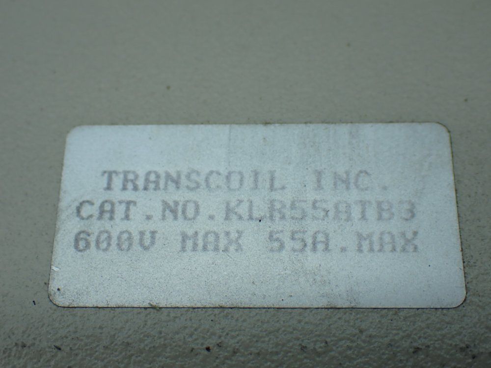 Transcoil Line Reactor - Klr55atb3