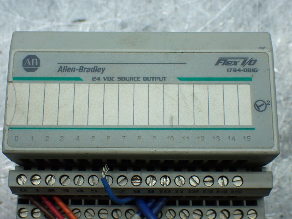 Allen-bradley 5pcs Flex I/o Lot (4x)1794-ob16, 1794-ib16 - 1794-ob16