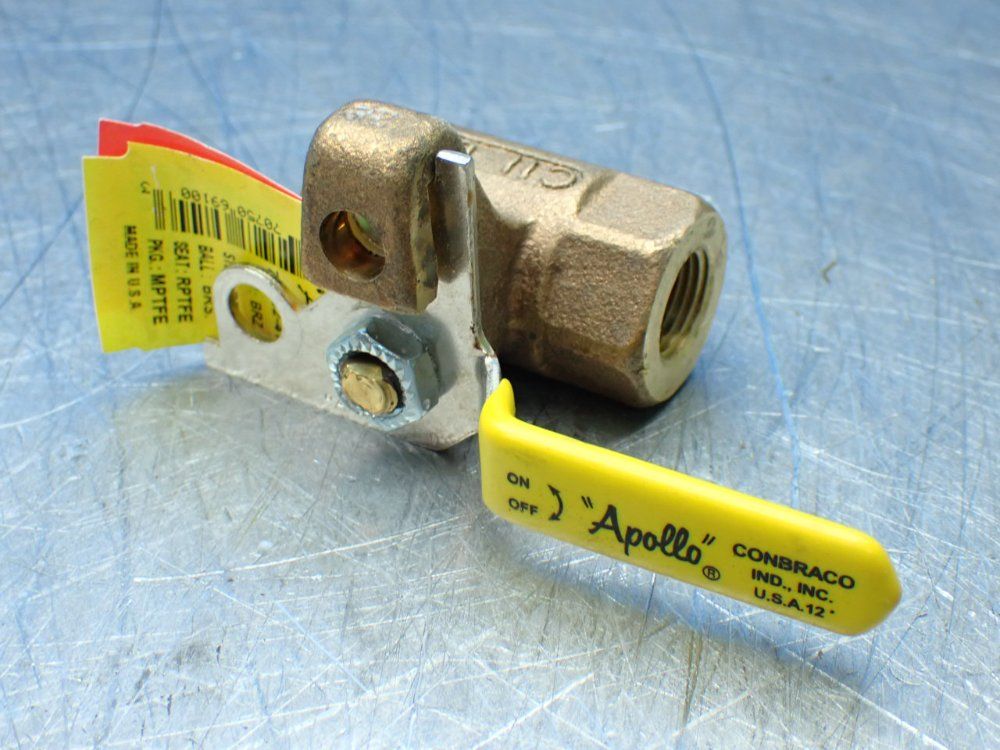 4pcs Assorted Pneumatic Lot. Mac Valves, Apollo, Parker.