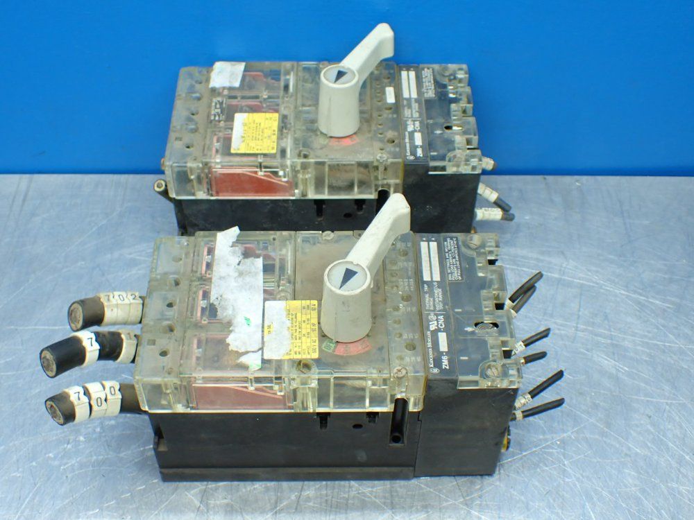 Klockner-moeller 2: 3-pole Molded Case Circuit Breaker Trip Units. - Zm6-63-cna