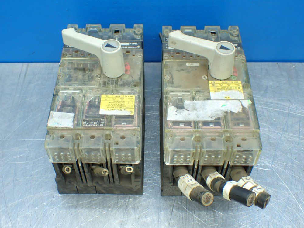 Klockner-moeller 2: 3-pole Molded Case Circuit Breaker Trip Units. - Zm6-63-cna