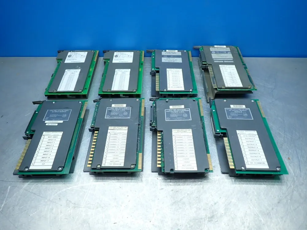 Allen-bradley 8pcs Allen Bradley Plc Lot - 1771-asb