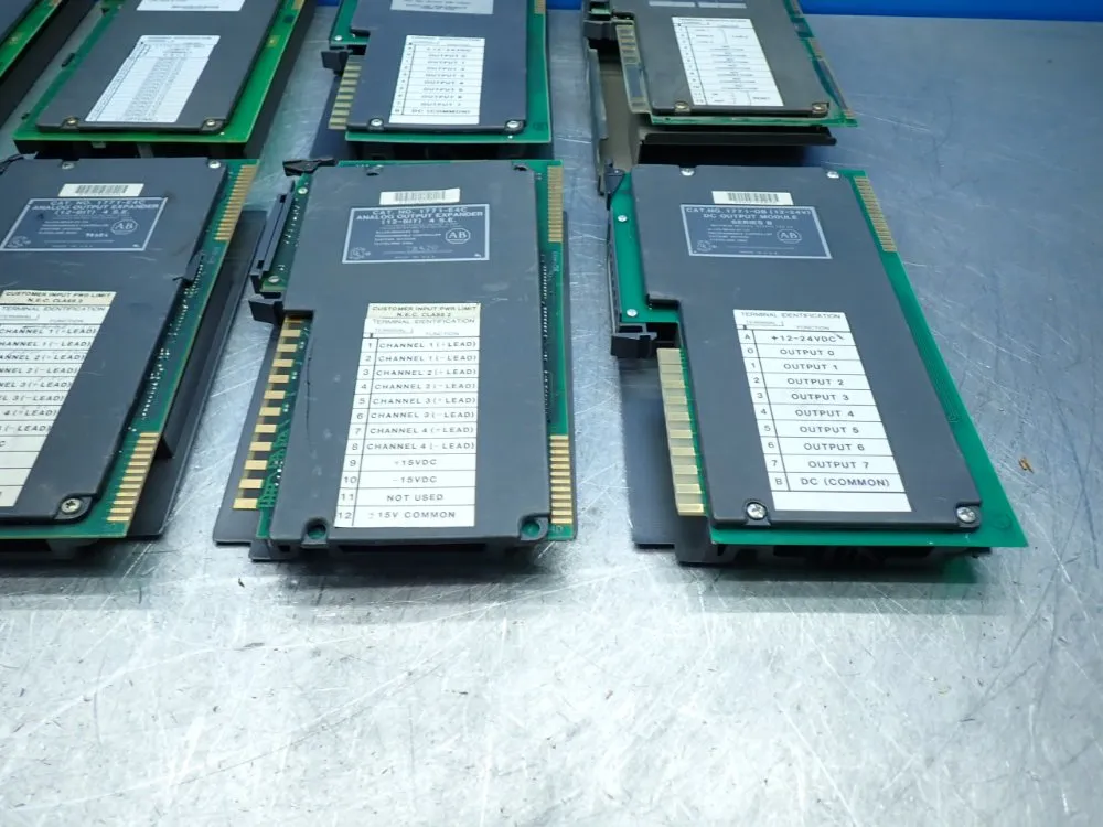 Allen-bradley 8pcs Allen Bradley Plc Lot - 1771-asb