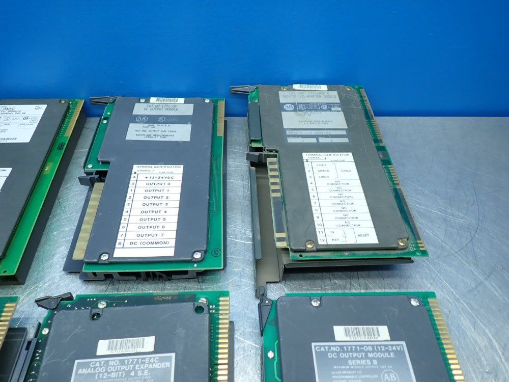 Allen-bradley 8pcs Allen Bradley Plc Lot - 1771-asb