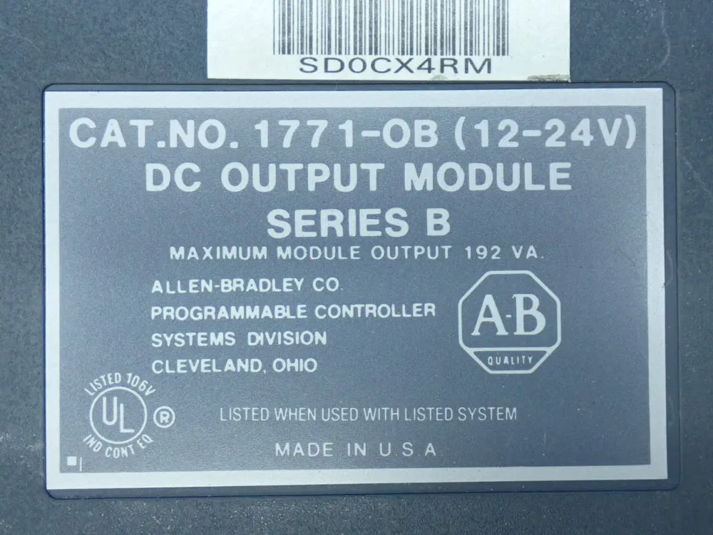 Allen-bradley 8pcs Allen Bradley Plc Lot - 1771-asb