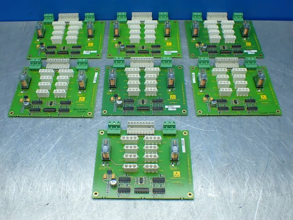 Converteam 7 Mv3000 Fan Failure Monitor Pcb's - 20x4380/10a