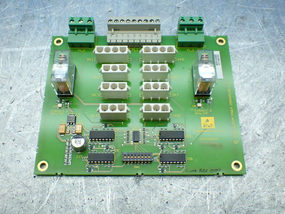 Converteam 7 Mv3000 Fan Failure Monitor Pcb's - 20x4380/10a