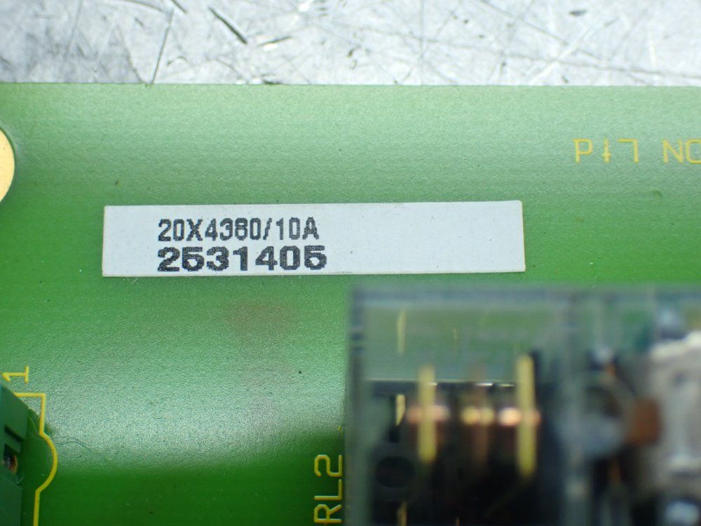 Converteam 7 Mv3000 Fan Failure Monitor Pcb's - 20x4380/10a