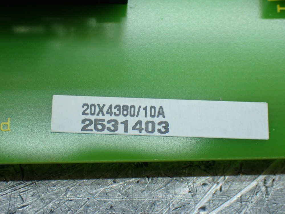 Converteam 7 Mv3000 Fan Failure Monitor Pcb's - 20x4380/10a