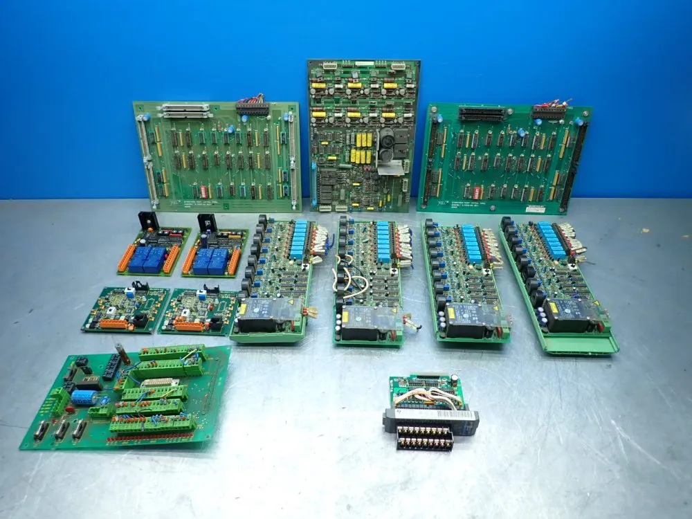 13pcs Industrial Pcb Lot. Texas Instruments, Dynamitron.