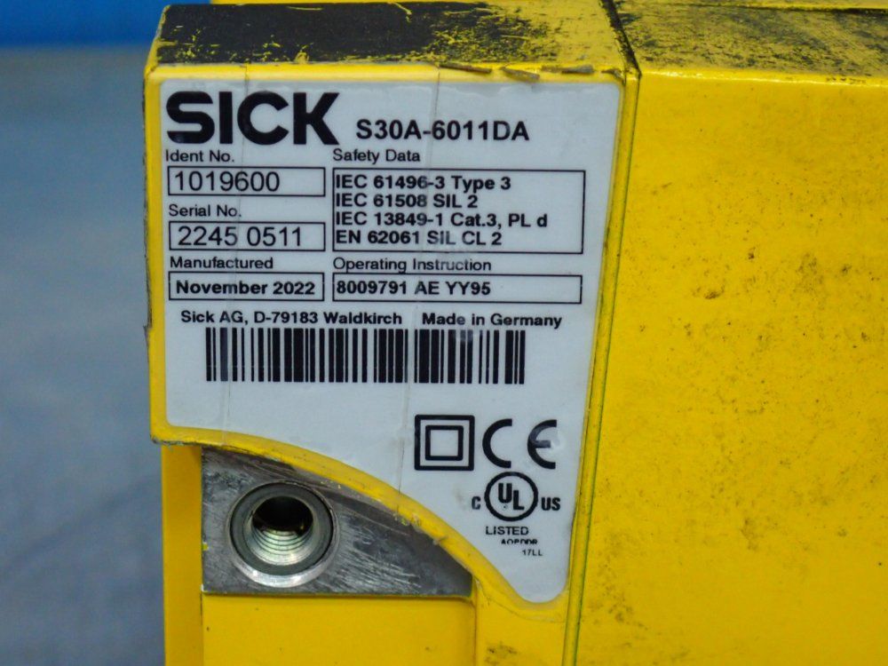 Sick Sensor - S30a-6011da