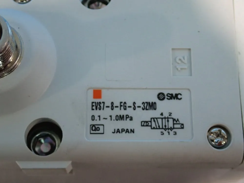 Smc Solenoid - Evs7-8-fg-s-3zm0
