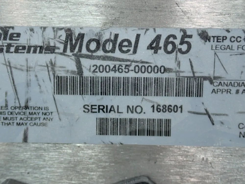Spx Gse Scale Systems Industrial Scale - 465
