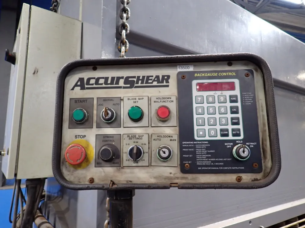 Accurpress 12' 12' Shear - 862512