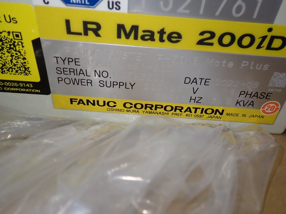 Fanuc Robot Controller - A05b-2651-b021 / R-30ib