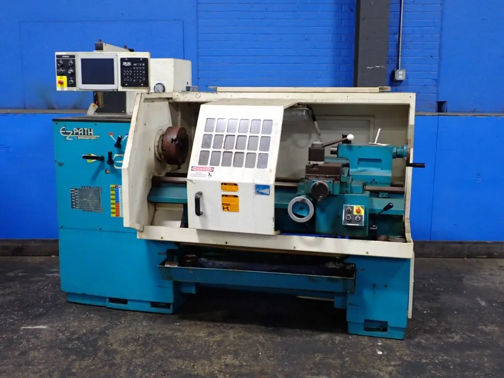 Bridgeport Romi 16" X 42" Cnc Lathe - Ez-path