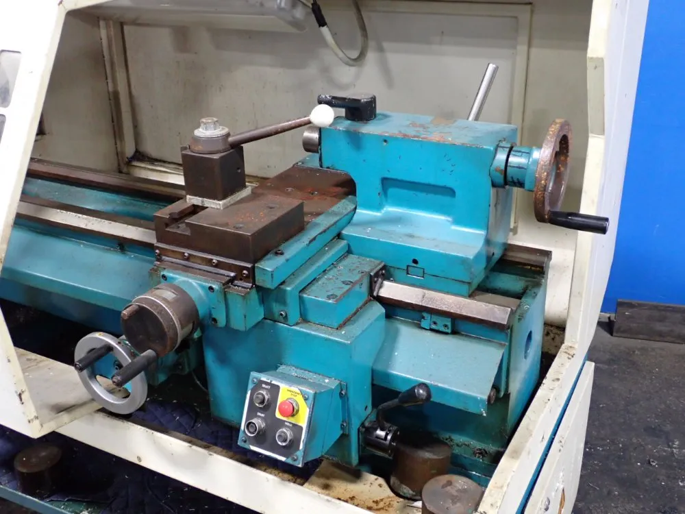 Bridgeport Romi 16" X 42" Cnc Lathe - Ez-path