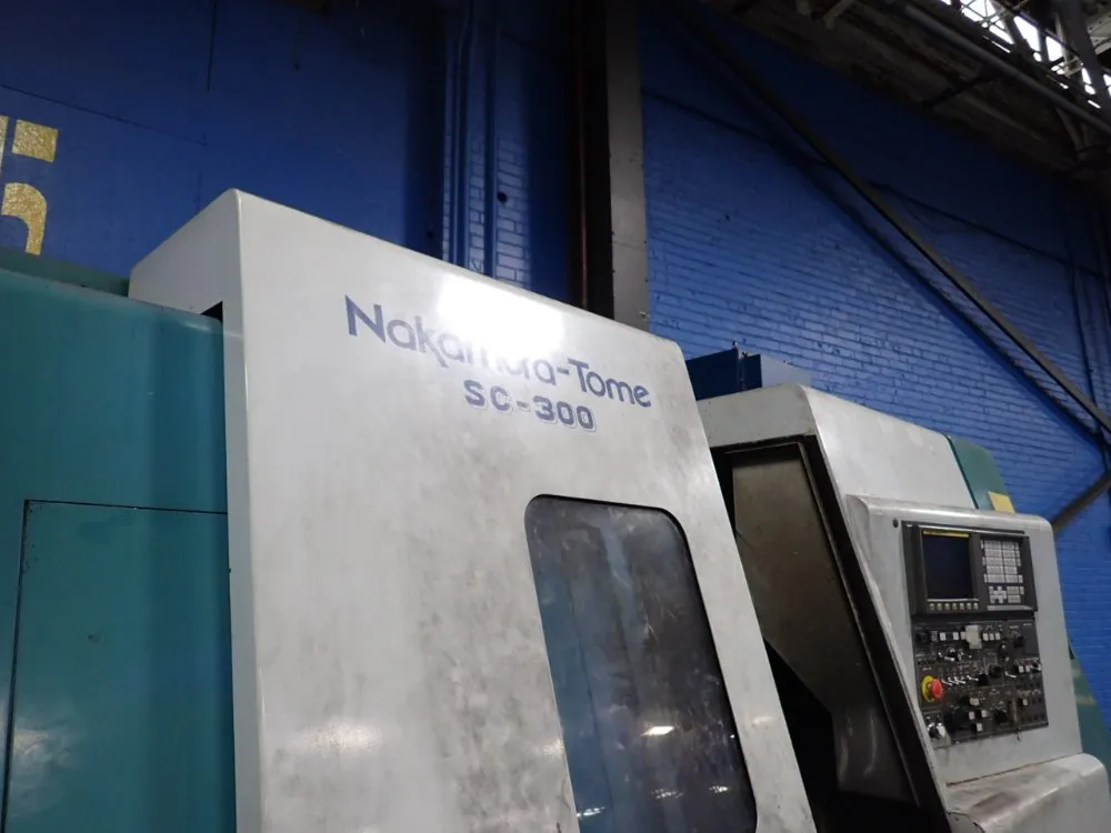 Nakamura-tome Cnc Lathe - Sc-300