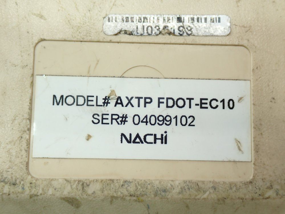 Nachi Teach Pendant - Axtpfdot-ec10