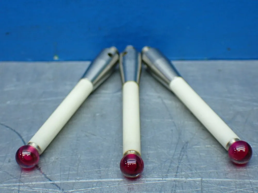 Renishaw 3 Ruby Ball Styluses - Unknown