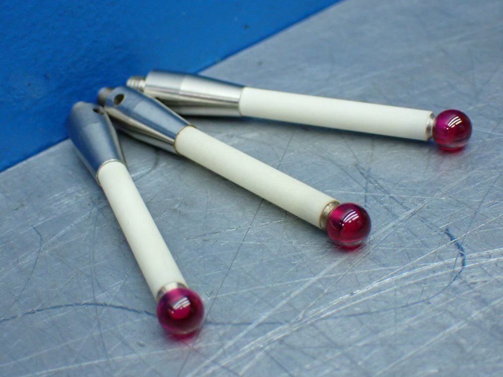 Renishaw 3 Ruby Ball Styluses - Unknown