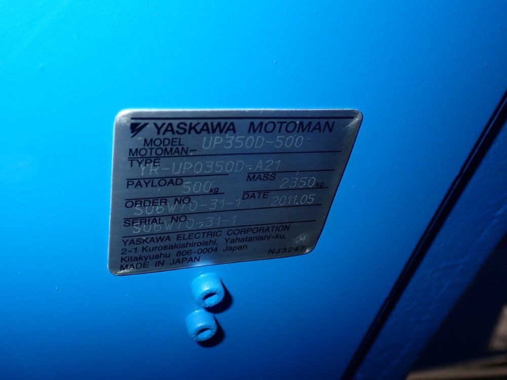 Yaskawa Motoman Robot - Up350d-500