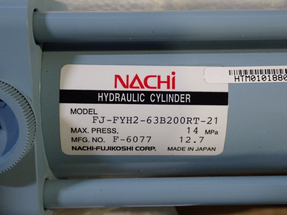 Nachi Hydraulic Cylinder - Fj-fyh2-63b200rt-21