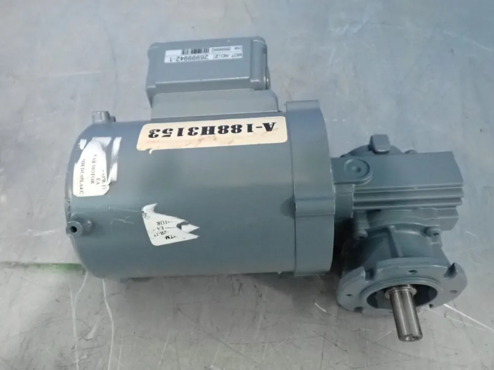 Bauer 0,12 Hp Gear Drive - Bs02-38h/du05la4/csul