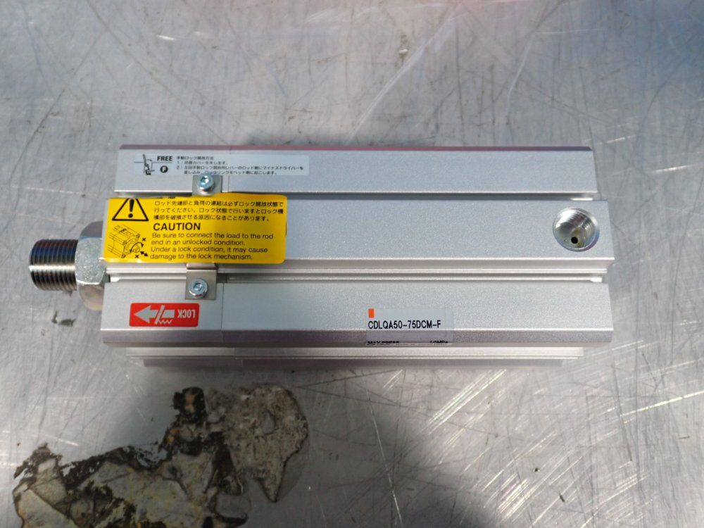 Smc Hydraulic Cylinder - Cdlqa50-75dcm-f