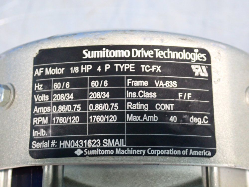 Sumitomo Drive Technologies Gear Drive - Rnyms01-1120y-av15