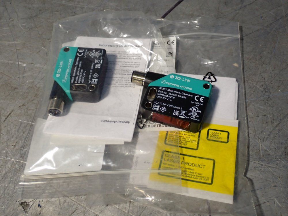 Pepperl And Fuchs Sensor - Obr25m-r200-2ep-io-v1-l