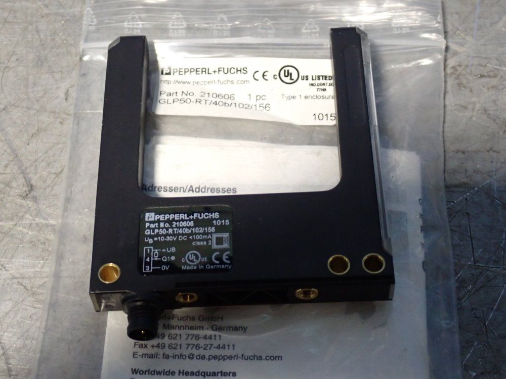 Pepper And Fuchs L Photo Slot Sensor - 210606