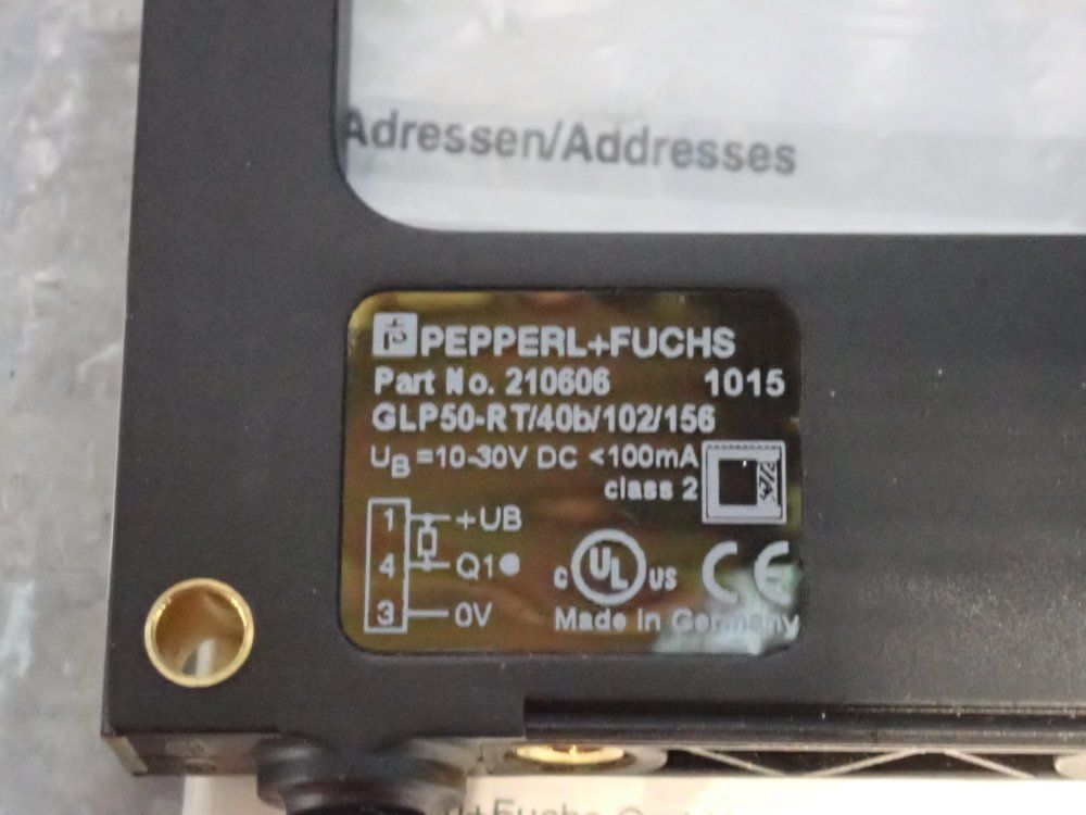 Pepper And Fuchs L Photo Slot Sensor - 210606