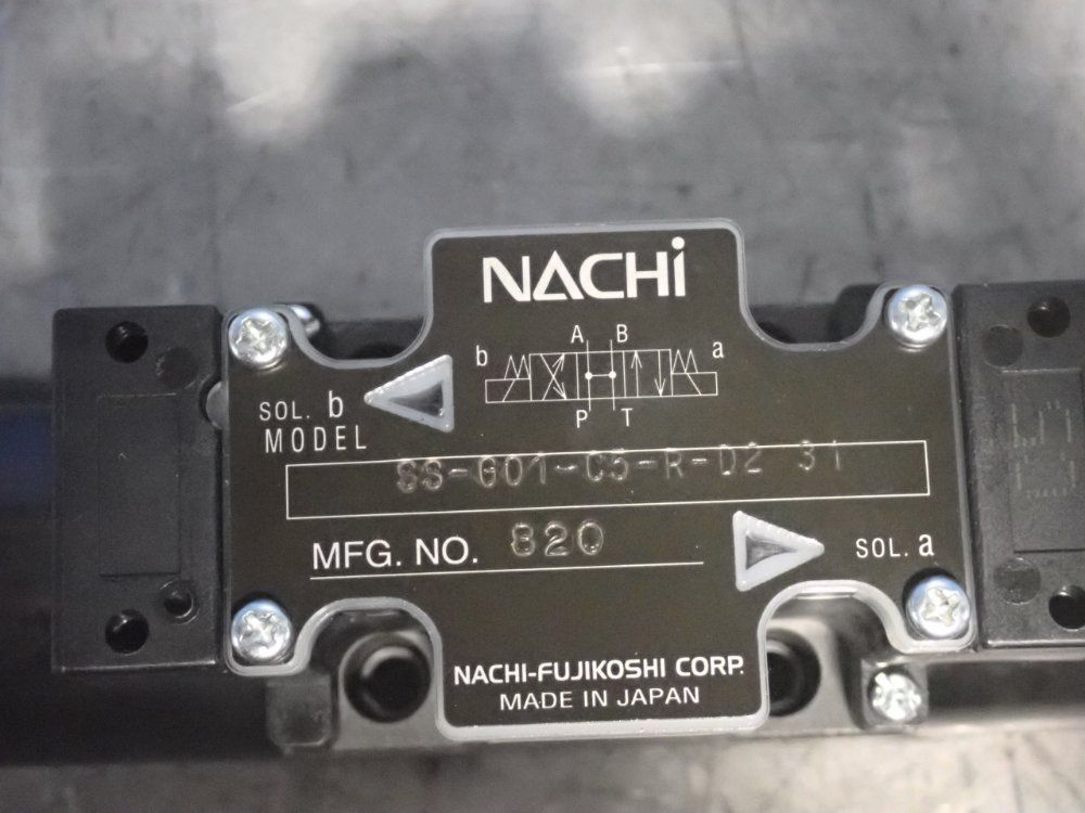 Nachi Hydraulic Solenoid - Ss-601-c5-r-d231