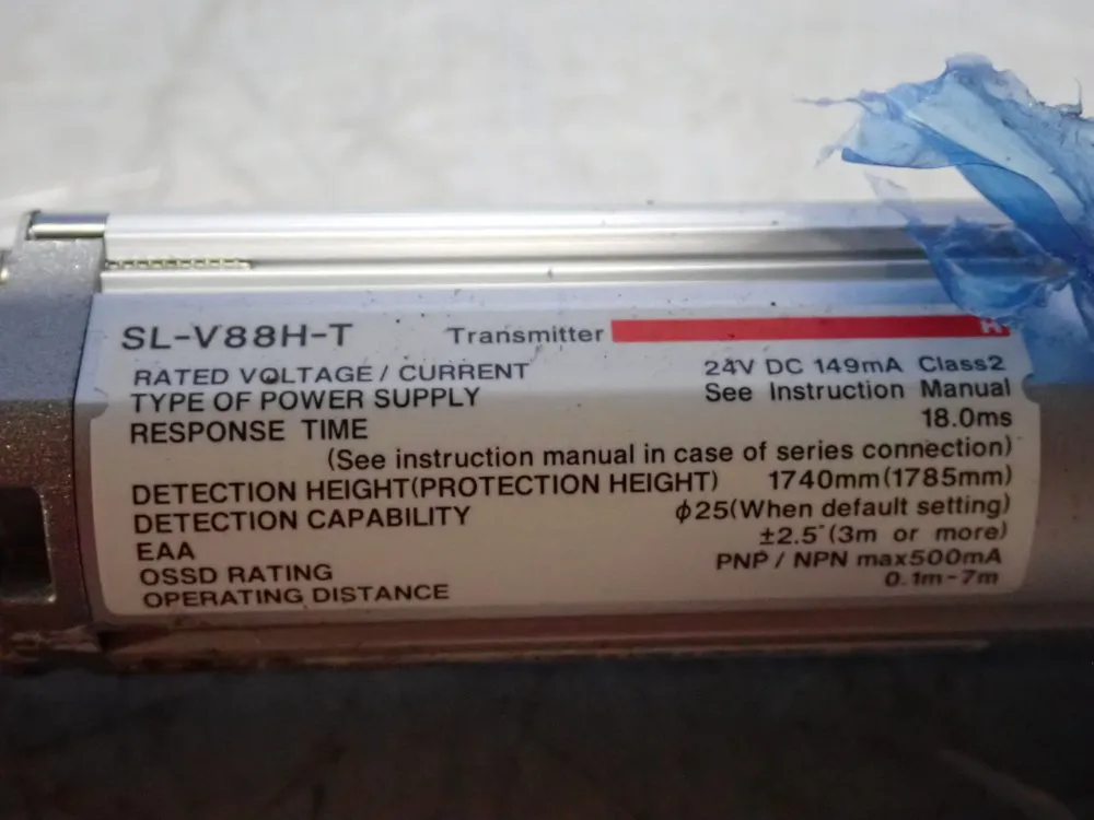 Keyence Safety Light Curtain - Sl-v88h