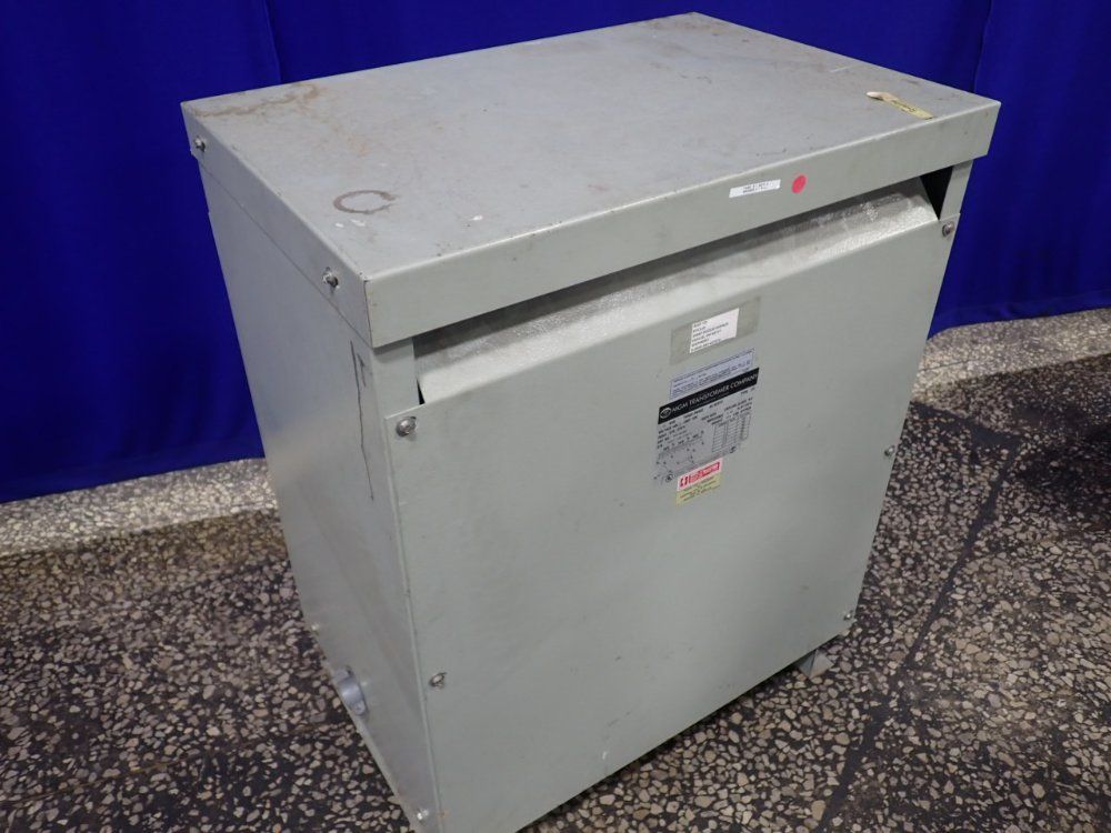 Mgm Transformer Co. 75 Kva Transformer - Ht75a3b2