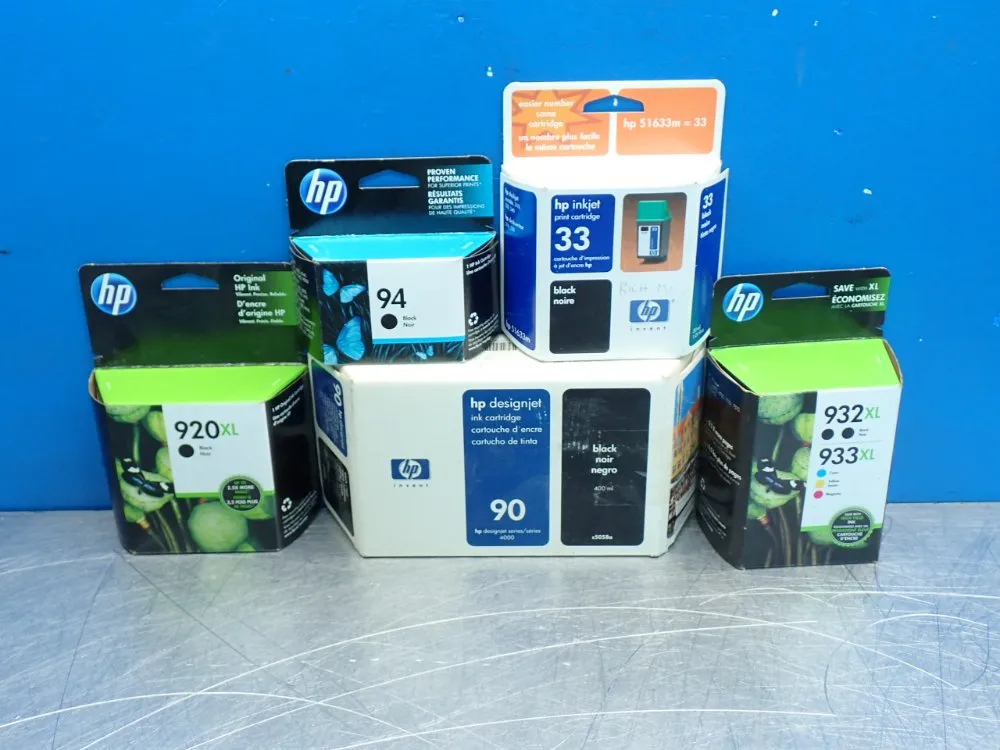 Hewlett-packard Ink Toner Cartridge Assortment, 5pcs