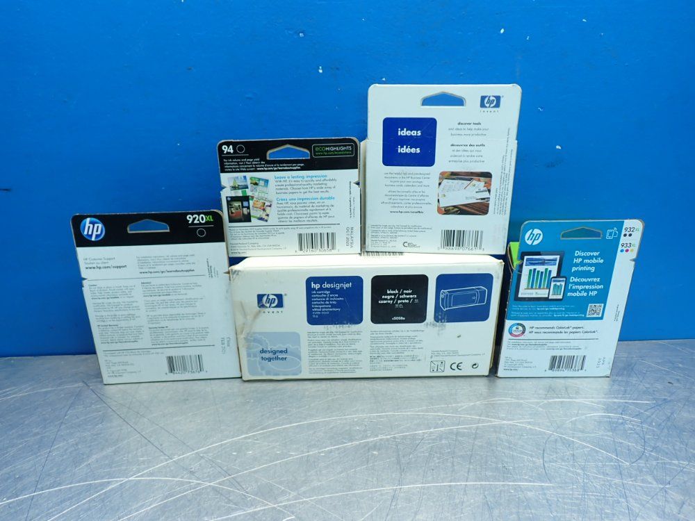 Hewlett-packard Ink Toner Cartridge Assortment, 5pcs