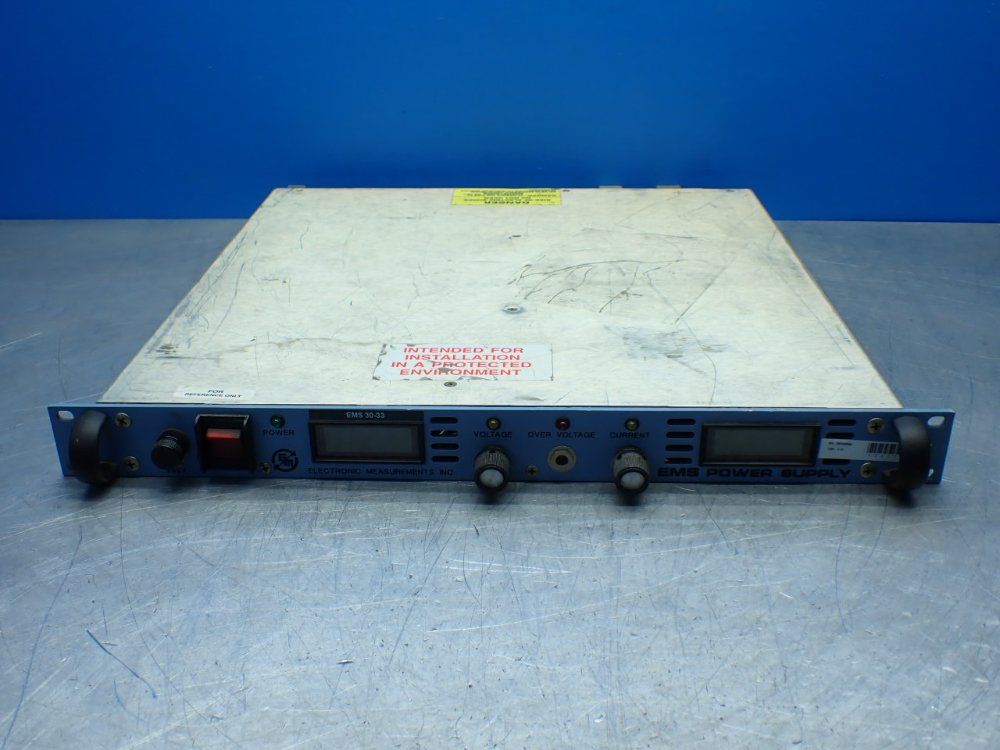 Electronic Measurements Inc Power Supply - Ems 30-33