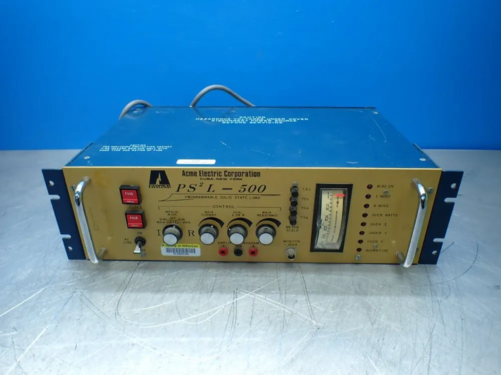 Acme Dc Electronic Load - Ps2l-500