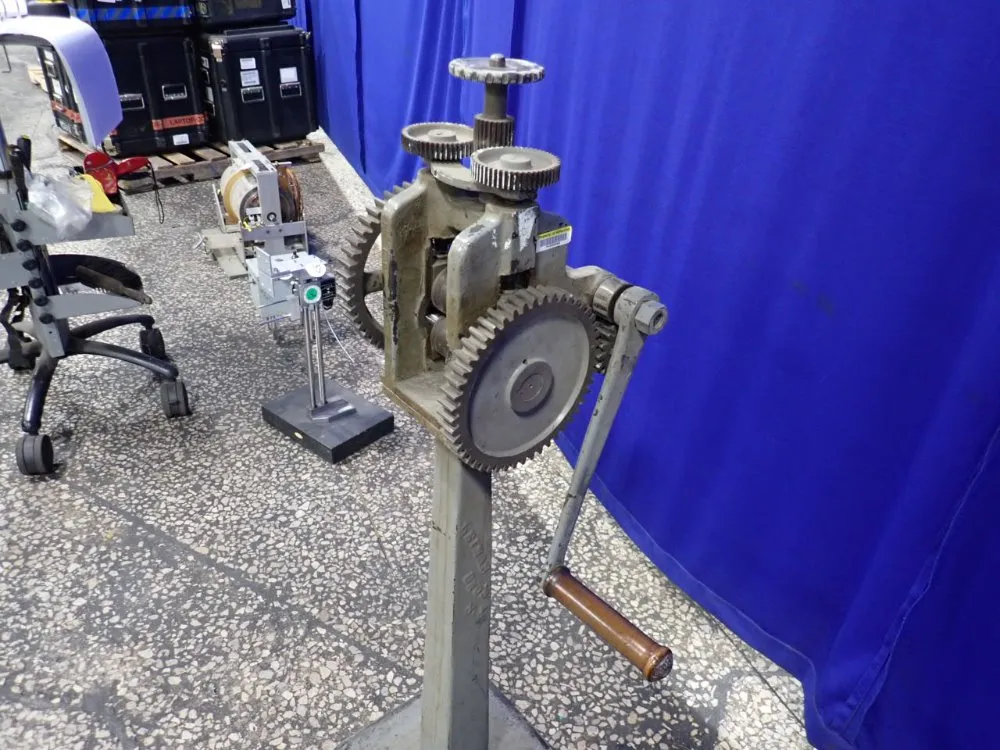 Leiman Bros Hand Crank Rolling Mill