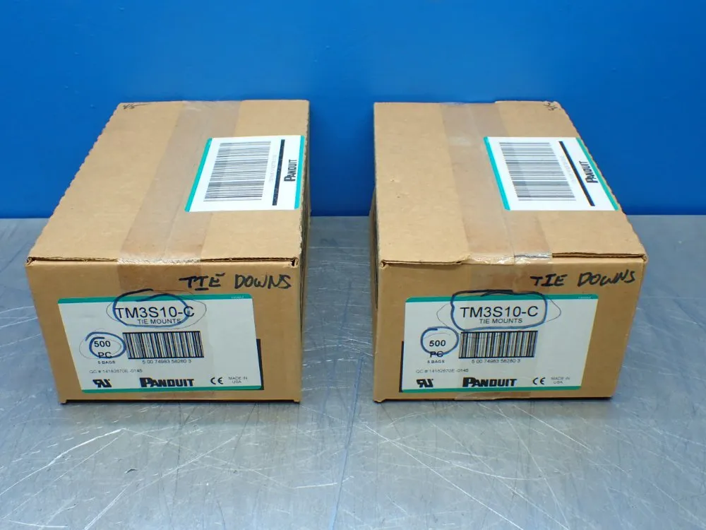 Panduit 1000 Dual Opening Cable Tie Holders - Tm3s10-c