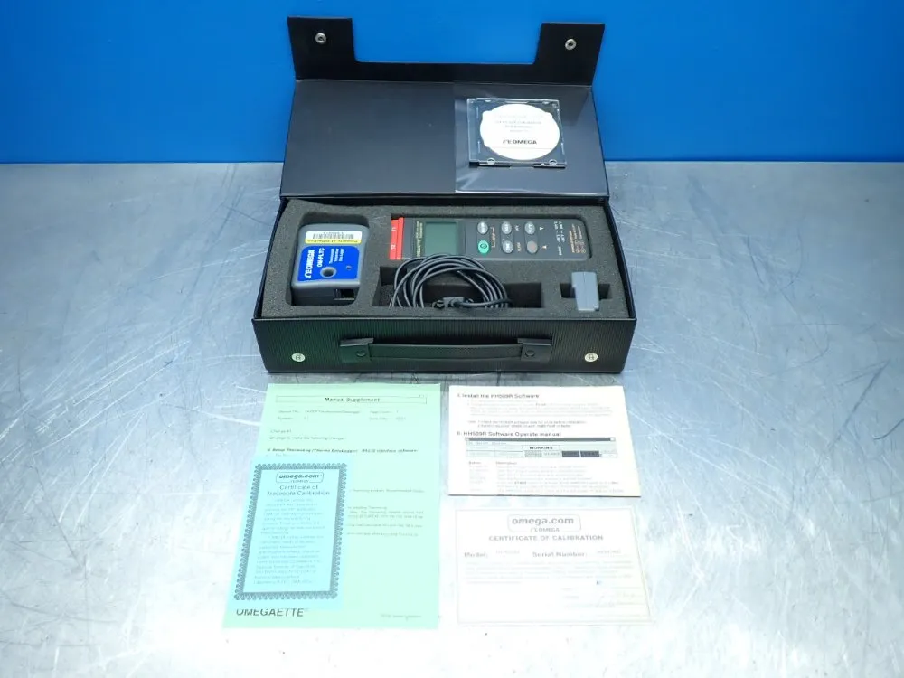 Omega Omegaette 2-channel Datalogger For Type K Thermocouple - H306