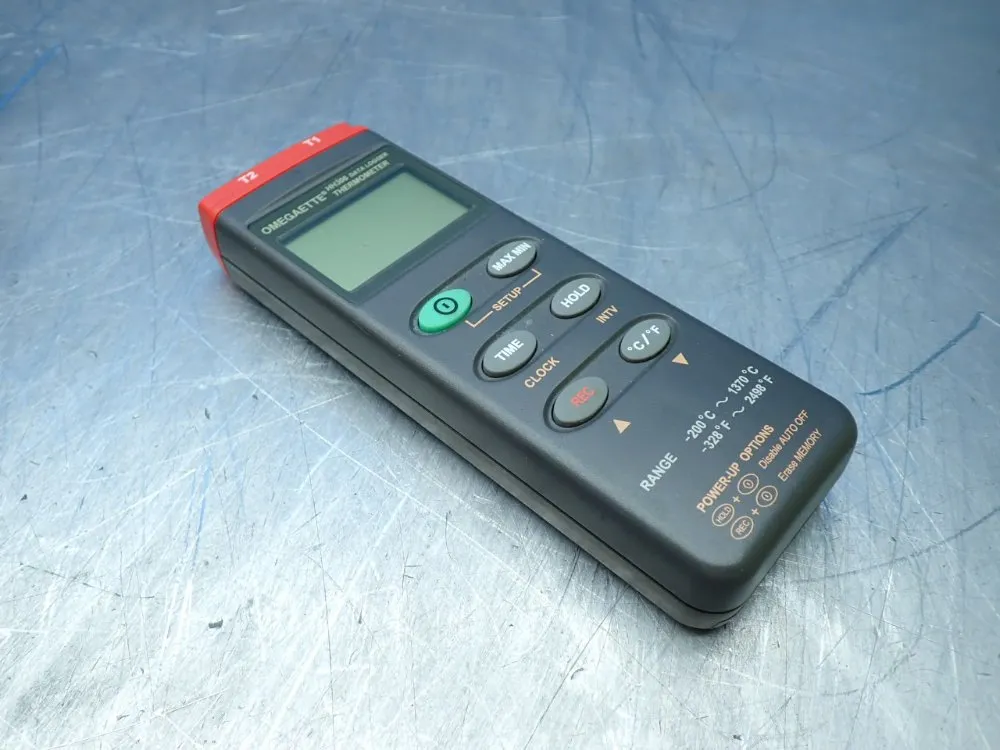 Omega Omegaette 2-channel Datalogger For Type K Thermocouple - H306